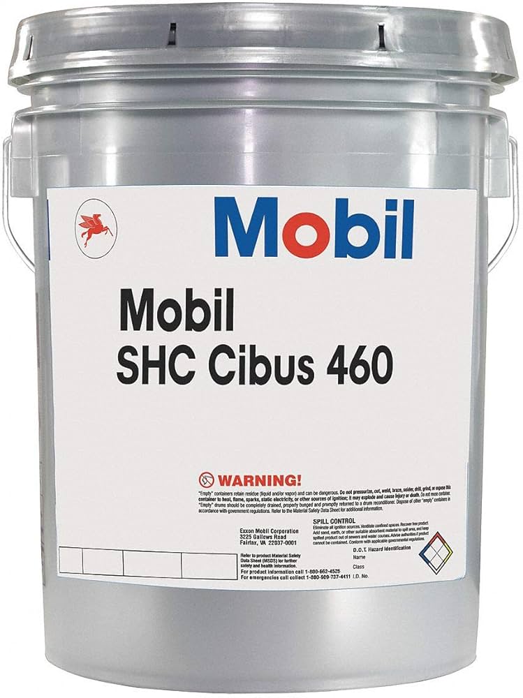 Picture of Mobil Shc Cibus 460 5.283 Gal Pail Food Grade Hydraulic Oil